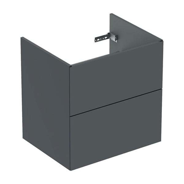 Elegant innrétting matt svört - 60x47 cm